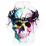 Mr.1991INC Lion King Hoodies Men Women Unisex Sweatshirts 3d Print Colorful Blocks Skull Hooded Hoodies Hip Hop Hoodies