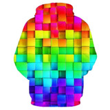 Mr.1991INC Lion King Hoodies Men Women Unisex Sweatshirts 3d Print Colorful Blocks Skull Hooded Hoodies Hip Hop Hoodies