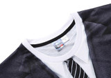 Mr.1991inc Hot New Style Casual Men 3D T Shirt Short Sleeve tattoo black suit Digital Printing Summer Tops size S-XXXL 5988