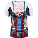Mr.1991inc Hot New Style Casual Men 3D T Shirt Short Sleeve tattoo black suit Digital Printing Summer Tops size S-XXXL 5988