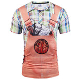 Mr.1991inc Hot New Style Casual Men 3D T Shirt Short Sleeve tattoo black suit Digital Printing Summer Tops size S-XXXL 5988