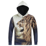 Mr.1991INC Hot Selling Men Hoodies With Cap Autumn Winter Fashion Pullovers Print Lion King Casual Hoody 3d Sweatshirt Tops