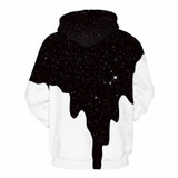 Mr.1991INC Hot Fashion Men/Women 3d Sweatshirts Print Spilled Milk Space Galaxy Hooded Hoodies Thin Unisex Pullovers Tops