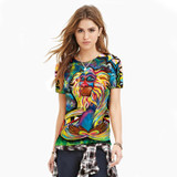 Mr.1991INC Graffiti Sorcerer T shirts Men/Women's Tees Summer Tops Short Sleeve 3d Tshirts Fashion Hip Hop T-shirt
