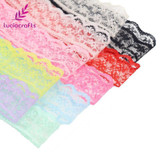 Lucia crafts W:2.2cm Embroidered Net Lace Ribbons Yarns Sewing Garment Trim Wedding Lace DIY Craft Accessories 5y/10y 17010010