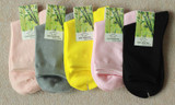 Lucidity Bamboo Socks Women Breathable Candy Colors Socks Women Fashion Color Female Sock High Quality 5pair/lot