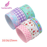 Lucia Crafts 6y/8y/10y Multi option Grosgrain Embroidered Ribbons Bow craft DIY Headdress Sewing Handmade Accessory 040054276