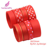 Lucia Crafts 6y/8y/10y Multi option Grosgrain Embroidered Ribbons Bow craft DIY Headdress Sewing Handmade Accessory 040054276