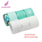 Lucia Crafts 6y/8y/10y Multi option Grosgrain Embroidered Ribbons Bow craft DIY Headdress Sewing Handmade Accessory 040054276