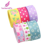Lucia Crafts 6y/8y/10y Multi option Grosgrain Embroidered Ribbons Bow craft DIY Headdress Sewing Handmade Accessory 040054276