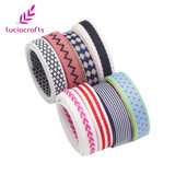 Lucia Crafts 6y/8y/10y Multi option Grosgrain Embroidered Ribbons Bow craft DIY Headdress Sewing Handmade Accessory 040054276