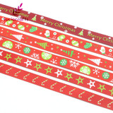 Lucia crafts 5yards 3/8" 10mm Printing Grosgrain Ribbons Bows Christmas Party DIY Garment Decor Handcraft Accessories 040048041