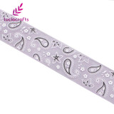 Lucia crafts 5y/6y 25mm Printed Organza Ribbons Headwear Packing Christmas Party Materials DIY Sewing Accessories 040044031