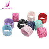 Lucia crafts 5y/6y 25mm Printed Organza Ribbons Headwear Packing Christmas Party Materials DIY Sewing Accessories 040044031