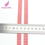 Lucia crafts 5y/18y 9.5-10mm Multi color option Polyester Grosgrain Ribbon Gift Package DIY Hairbow Accessories 040048002