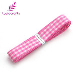 Lucia crafts 5y/18y 9.5-10mm Multi color option Polyester Grosgrain Ribbon Gift Package DIY Hairbow Accessories 040048002