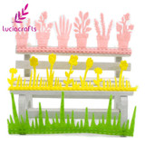 Lucia crafts 2y/lot Grass Flower Style Lace Ribbons Handmade Lace Trim Garment Sewing DIY Material Party Accessories 040051063