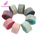 Lucia crafts 2y/lot 1"25mm Natural Hemp Ribbon Jute Burlap DIY Vintage Rustic Linen Handcraft Wedding Party Decoration 047005034