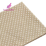 Lucia Crafts 1piece 50x50cm Cotton Fabric DIY Sewing Patchwork Fabrics Quilting Tissue Cloth Textiles Material 20020046(50*50D1)