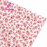 Lucia crafts 1piece 50*50cm Red Range Print Patchwork Cotton Fabric Sewing Material Textiles DIY Tissue Cloth 20020057(50*50D1)