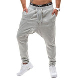 Lrregular Large Zipper Decoration Fashion Trousers New 2017 Men's Street Hip hop Pants Cool Sweatpants Sportwear Pant Men