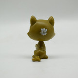 LPS Toy Shop Sparkle Eyes army green cat Action Figure animal Toys for Children Birthday Gift