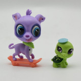 LPS Toy Shop Cute fur seal, puppy, cat and tortoise Action Figure PVC LPS Toys for Children Birthday/Christmas Gift