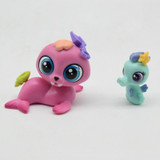 LPS Toy Shop Cute fur seal, puppy, cat and tortoise Action Figure PVC LPS Toys for Children Birthday/Christmas Gift