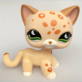 LPS collections cat Short Hair Kitty Rare Old Styles White Pink Tabby Black pink kitten cute Animal Pet Shop Toys