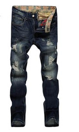 LP71 free shipping 2017  male straight leg denim trousers men fashion brand jeans  mens business pants black jeans men