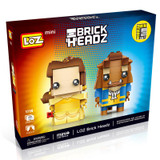LOZ Single Sale Bella &amp; Prince Love Story Beauty and the Beast 266 Pcs Mini Bricks Building Blocks Toys for Children 1716