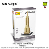 LOZ Mini Blocks Architecture Blocks Small Building Blocks City Diy Creative Bricks Toys House Model Toy Tower Farnsworth House