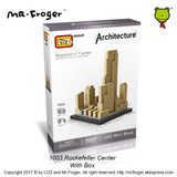 LOZ Mini Blocks Architecture Blocks Small Building Blocks City Diy Creative Bricks Toys House Model Toy Tower Farnsworth House