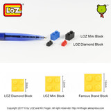 LOZ Mini Blocks Architecture Blocks Small Building Blocks City Diy Creative Bricks Toys House Model Toy Tower Farnsworth House