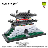 LOZ Mini Blocks Architecture Blocks Small Building Blocks City Diy Creative Bricks Toys House Model Toy Tower Farnsworth House