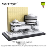 LOZ Mini Blocks Architecture Blocks Small Building Blocks City Diy Creative Bricks Toys House Model Toy Tower Farnsworth House