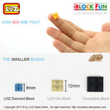 LOZ Diamond Blocks Figuras Classic Anime Figures Toys Captain Tsubasa Ozora LOZ Blocks I Block Fun Toys Ideas Nano Bricks 9548