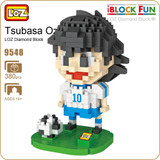 LOZ Diamond Blocks Figuras Classic Anime Figures Toys Captain Tsubasa Ozora LOZ Blocks I Block Fun Toys Ideas Nano Bricks 9548