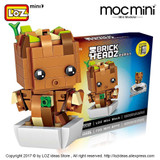 LOZ Building Blocks Baby Tree Figure Mini Block Hero Toys Hobbies Superhero Action Figures Figurine Plastic Assembly Toys 1438