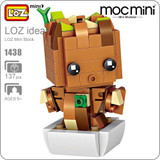 LOZ Building Blocks Baby Tree Figure Mini Block Hero Toys Hobbies Superhero Action Figures Figurine Plastic Assembly Toys 1438