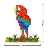 LOZ Birds Diamond Blocks Model Hen Chick Peacock Eagle Parrot Assemblage Toy Model Blocks DIY 3D Animals Ages 14 + 9544-9547