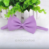 Lowest Price!!! Solid Color Girls Pet Dog Cat Fashion Bowtie Bow Tie For Candy Cravat Pet Dog Cat Butterfly Drop shipping