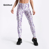 Low Price Promotion Women Fitness Leggings Cartoon Printed High Waist Pants Free Shipping Plus Size S-4XL