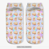 Low Ankle Socks 2016 Fashion Printing Unisex Emoji Pattern Meias Feminina Funny women Short  socks
