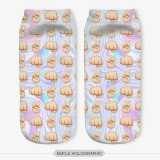 Low Ankle Socks 2016 Fashion Printing Unisex Emoji Pattern Meias Feminina Funny women Short  socks