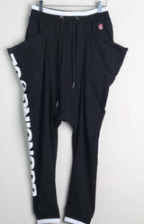Low Crotch Leisure Streetwear Dance Harem Pants Men Sweatpants Big Pockets Cotton Hip Hop Joggers Pants