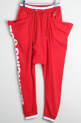 Low Crotch Leisure Streetwear Dance Harem Pants Men Sweatpants Big Pockets Cotton Hip Hop Joggers Pants