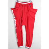 Low Crotch Leisure Streetwear Dance Harem Pants Men Sweatpants Big Pockets Cotton Hip Hop Joggers Pants
