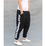Low Crotch Leisure Streetwear Dance Harem Pants Men Sweatpants Big Pockets Cotton Hip Hop Joggers Pants