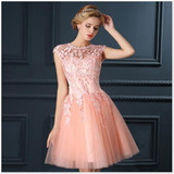 LOVONEY T402 Short Prom Dresses 2017 Elegant A-Line Red Prom Dress Gown Formal Party Dresses Evening Gown Vestido De Festa Curto